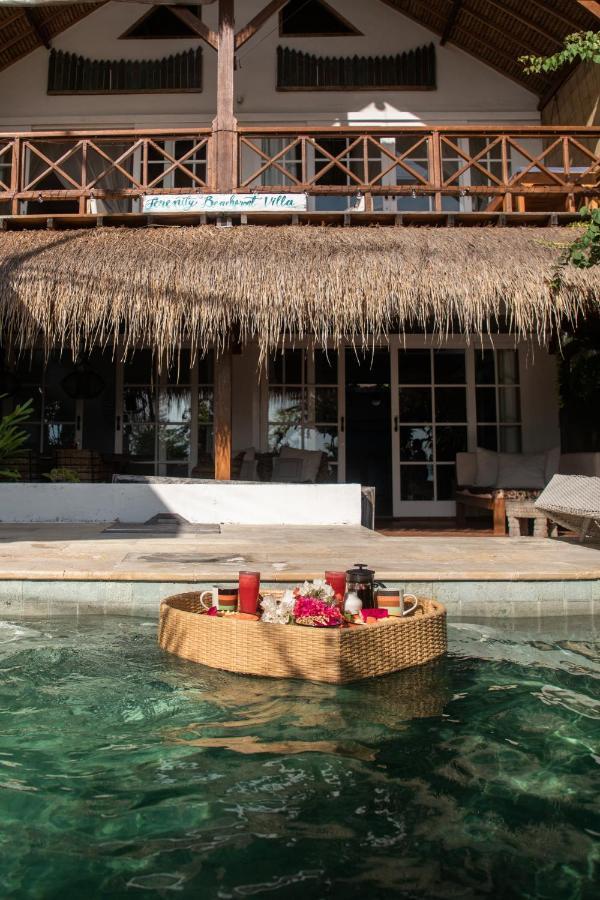 Serenity Luxurious Beachfront Villa & Spa With Private Infinity Pool, 8 Guests กิลิไอร์ ภายนอก รูปภาพ