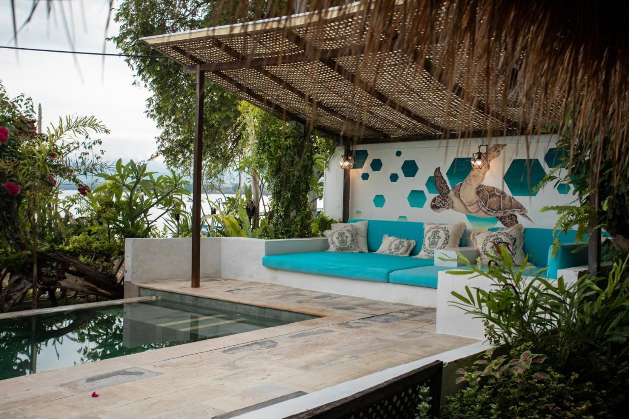 Serenity Luxurious Beachfront Villa & Spa With Private Infinity Pool, 8 Guests กิลิไอร์ ภายนอก รูปภาพ